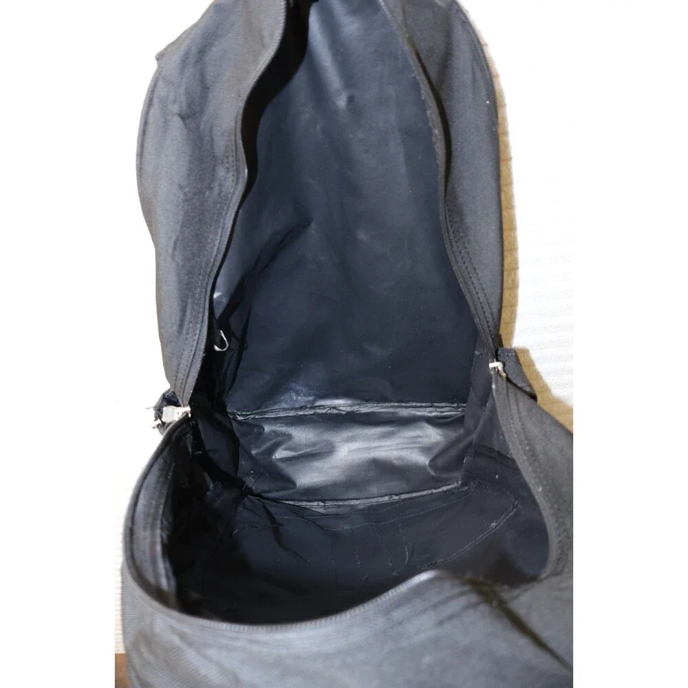 In-N-Out Burger Exclusive Embroidered Black Backpack Multi Pocket Utility Rare